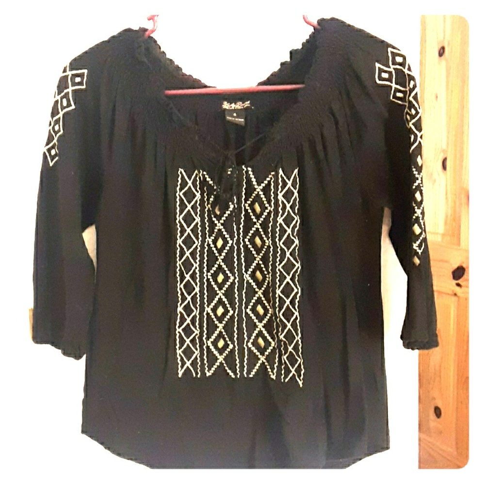 Lucky Brand Peasant Top